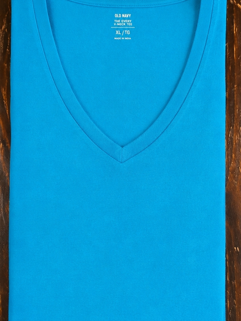 Blue V-Neck T-Shirt